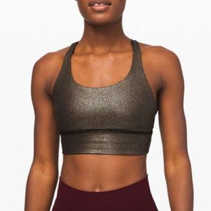 🍋 Lululemon Energy Bra Long Line *Foil